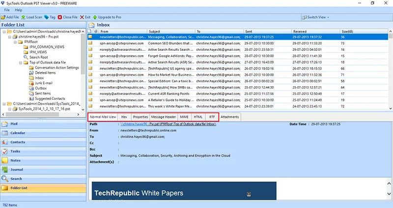 How to Open Outlook Data File Without Outlook