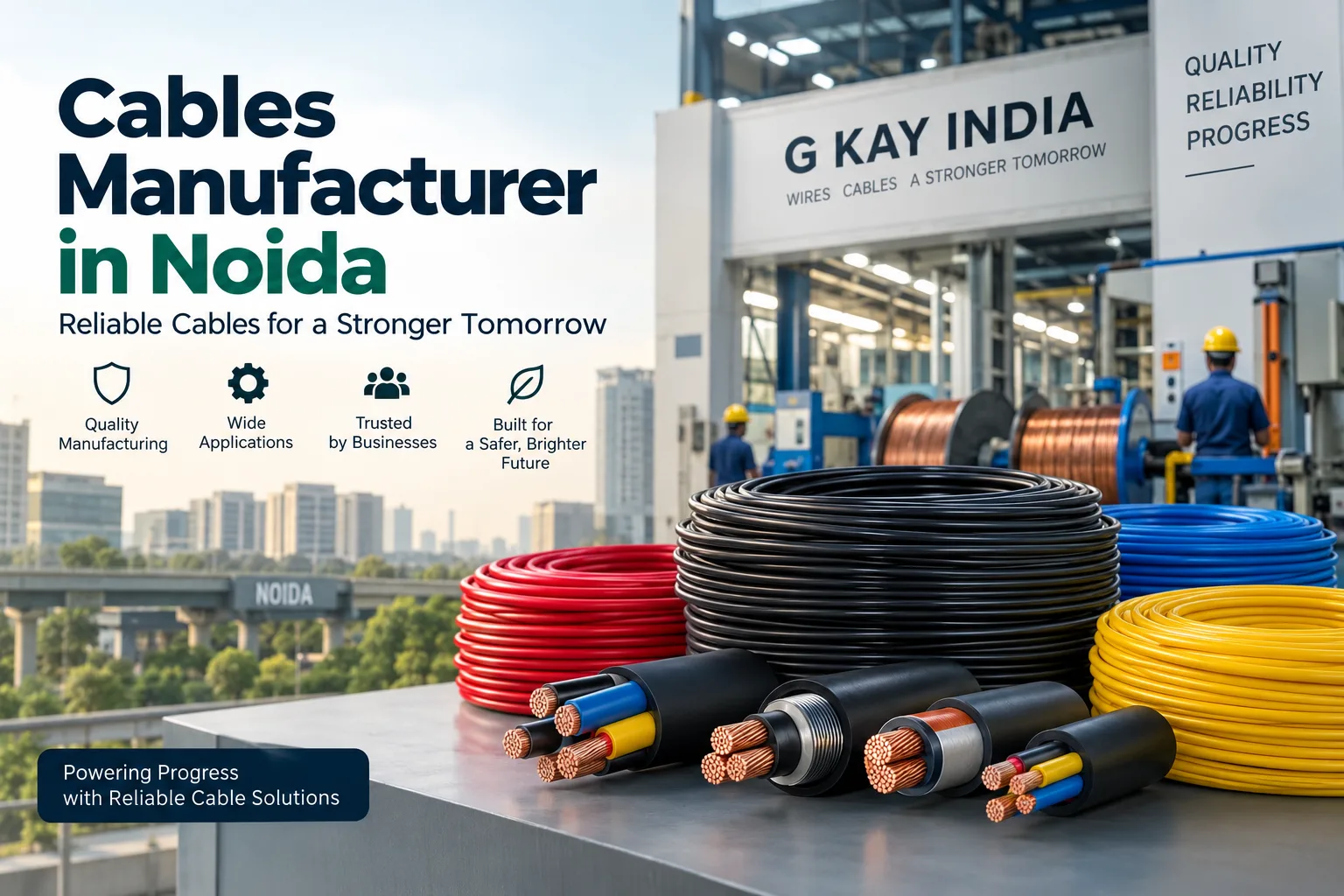 Choosing the Right Cables Manufacturer in Noida: A Practical Guide