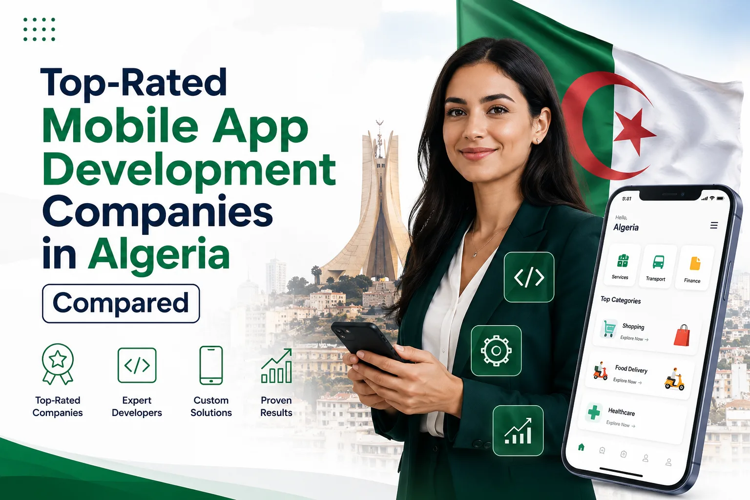 Top-Rated Mobile App Development Companies in Algeria Compared (2026)