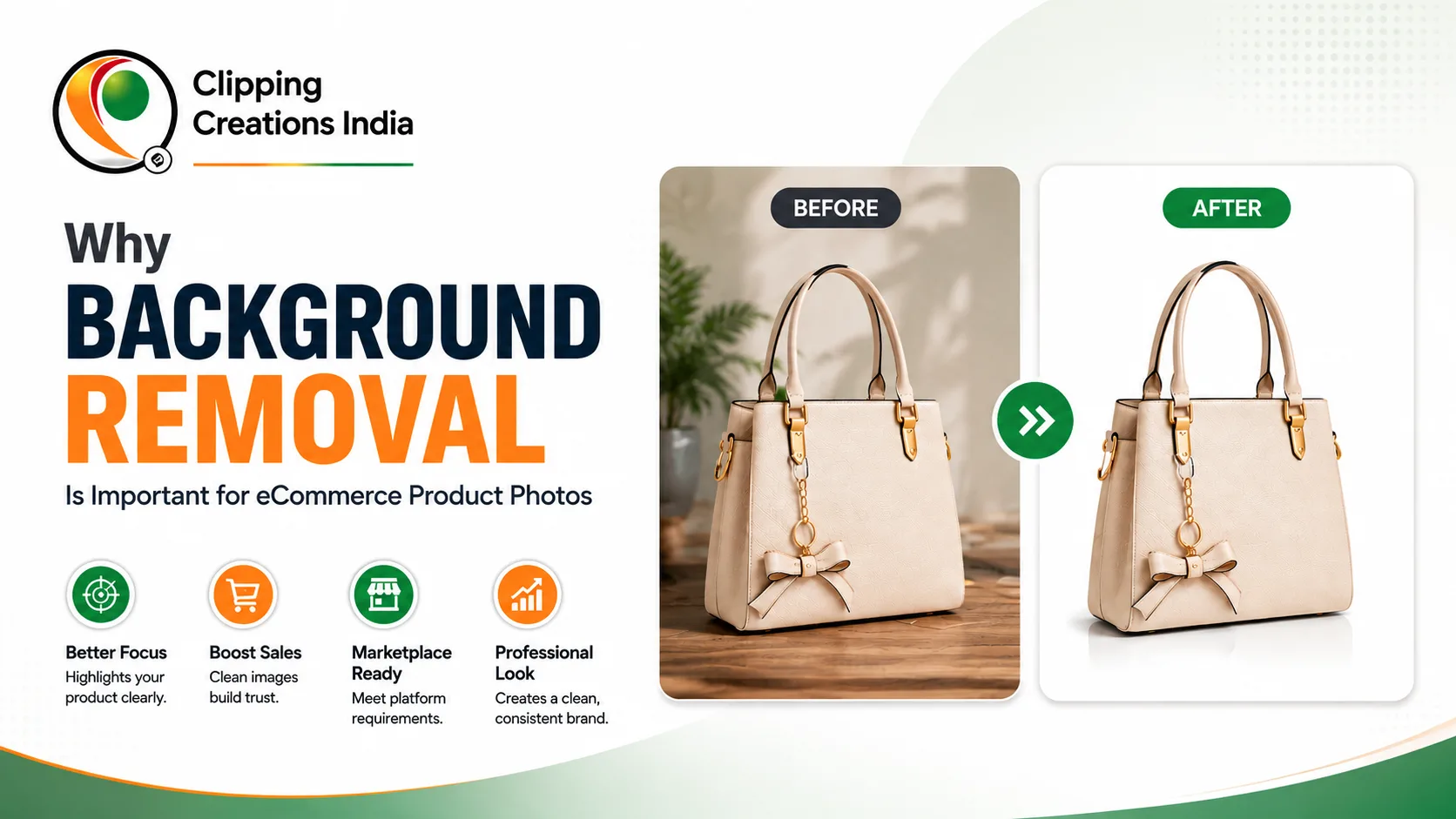 Why Background Removal Is Important for eCommerce Product Photos