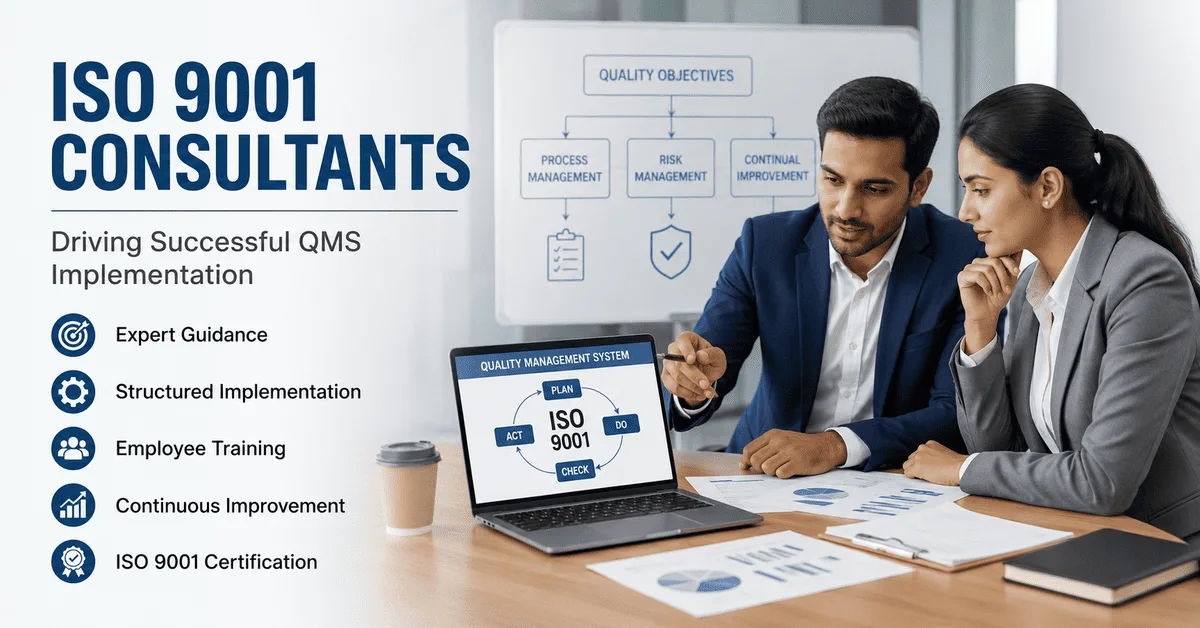 Role of ISO 9001 Consultants in Successful QMS Implementation