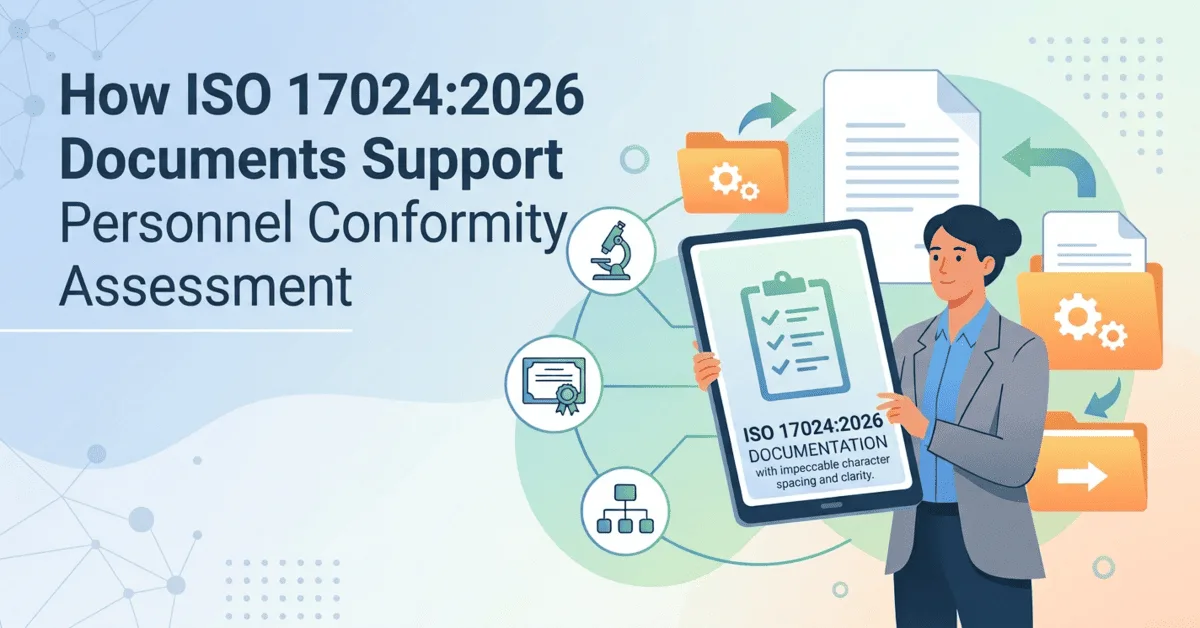 How ISO 17024:2026 Documents Support Personnel Conformity Assessment