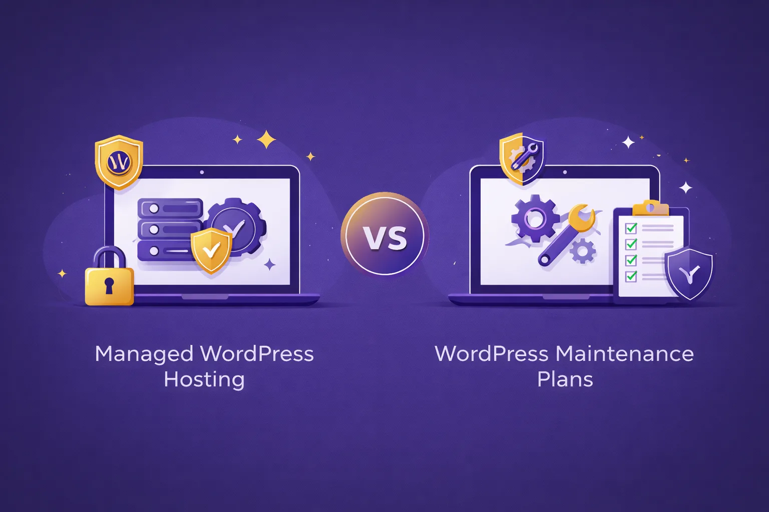 Managed WordPress Hosting vs WordPress Maintenance Plans: What Does Your Website Really Need?
