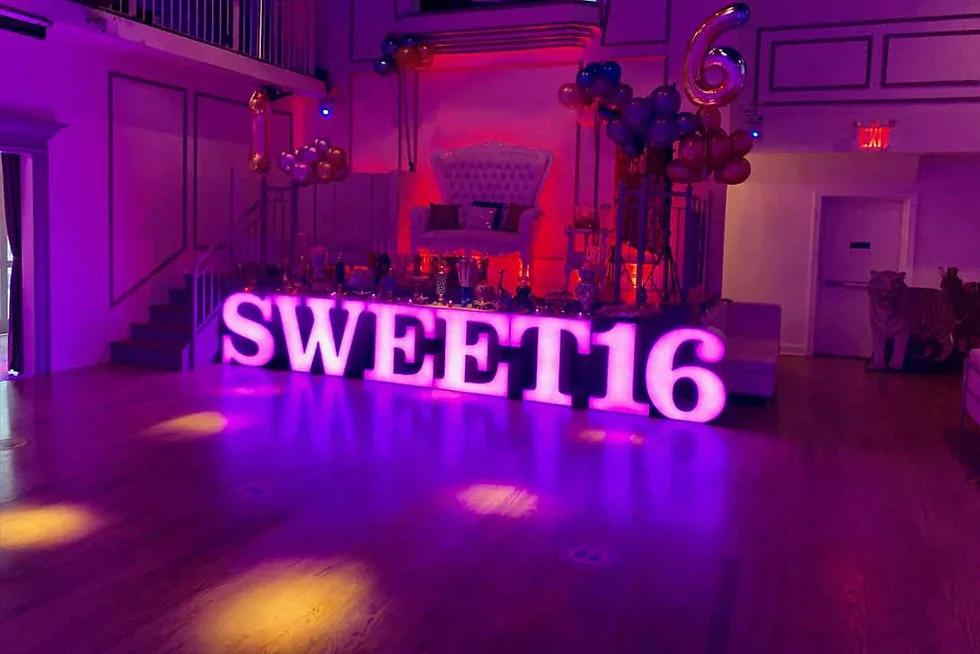 Sweet 16 Venues on Long Island: Choosing a Party Hall That Fits Your Guest List