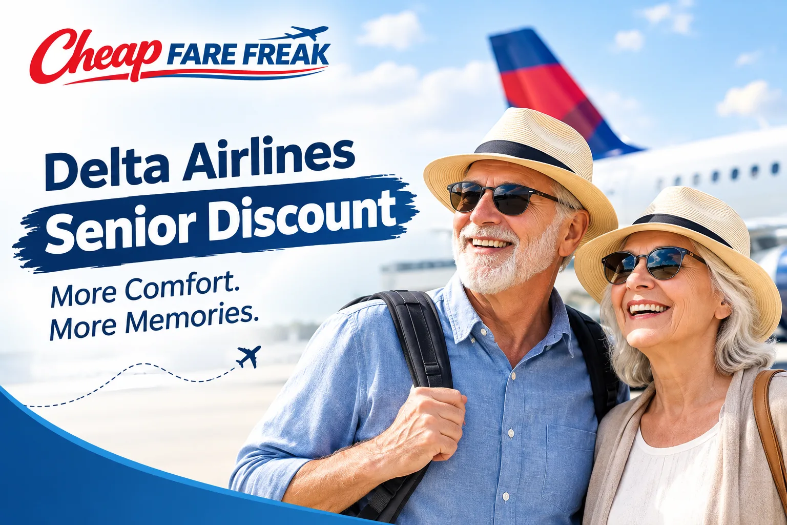 Delta Airlines Senior Discount 2026 - The Complete Guide to Delta Airlines Senior Fares, Senior Citizen Discounts, and Everything Older Travelers Need to Know Before Booking a Delta Airlines Flight
