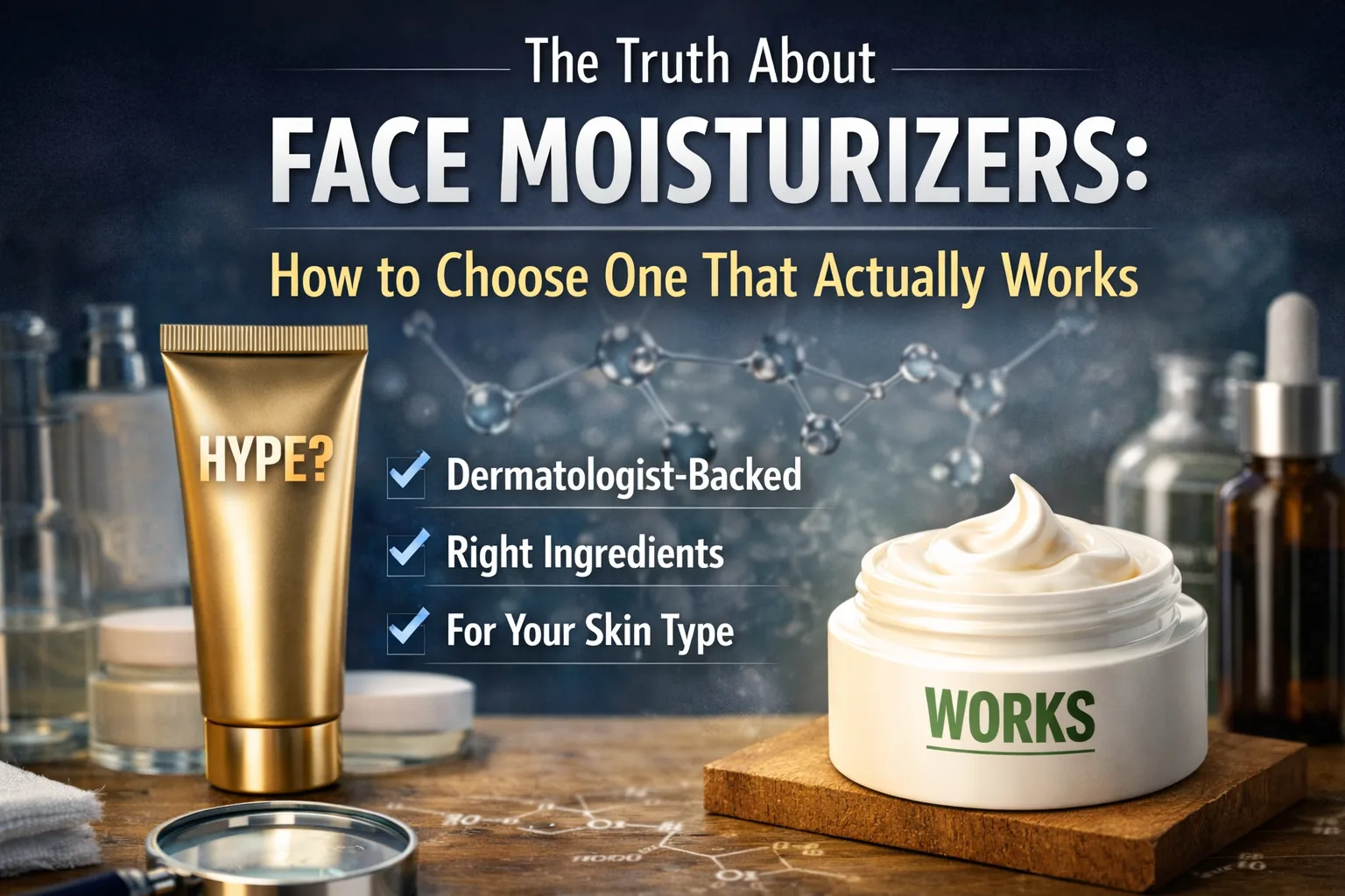 The Truth About Face Moisturizers: How to Choose One That Actually Works