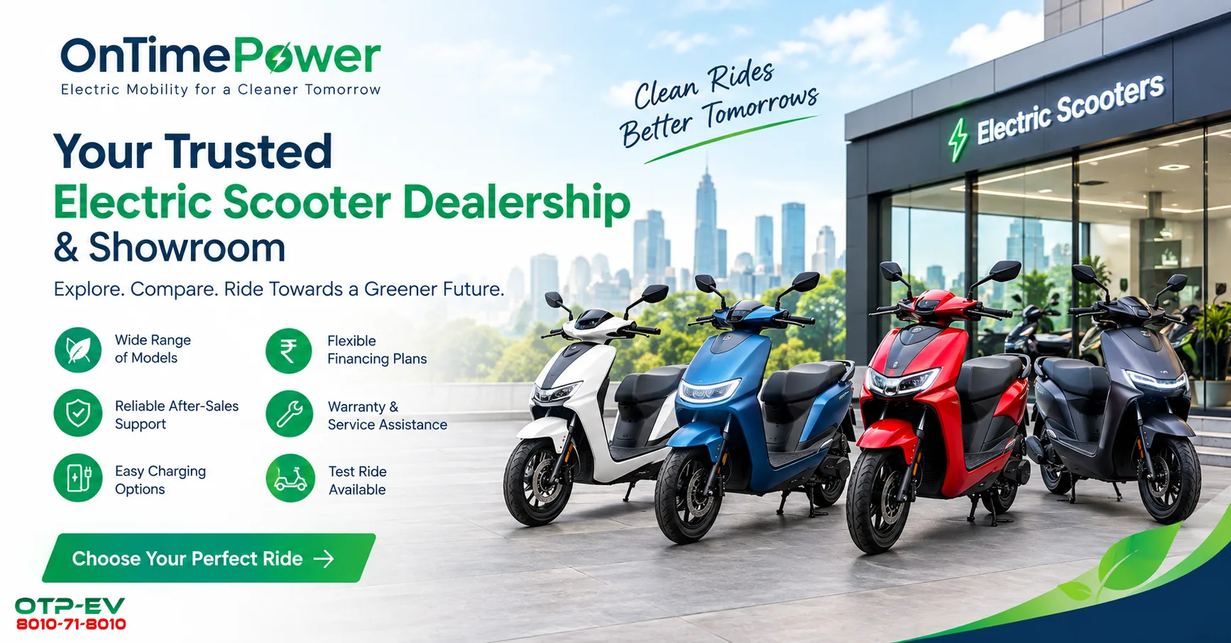 How to Choose the Right Electric Scooter Dealership for Your Next Ride