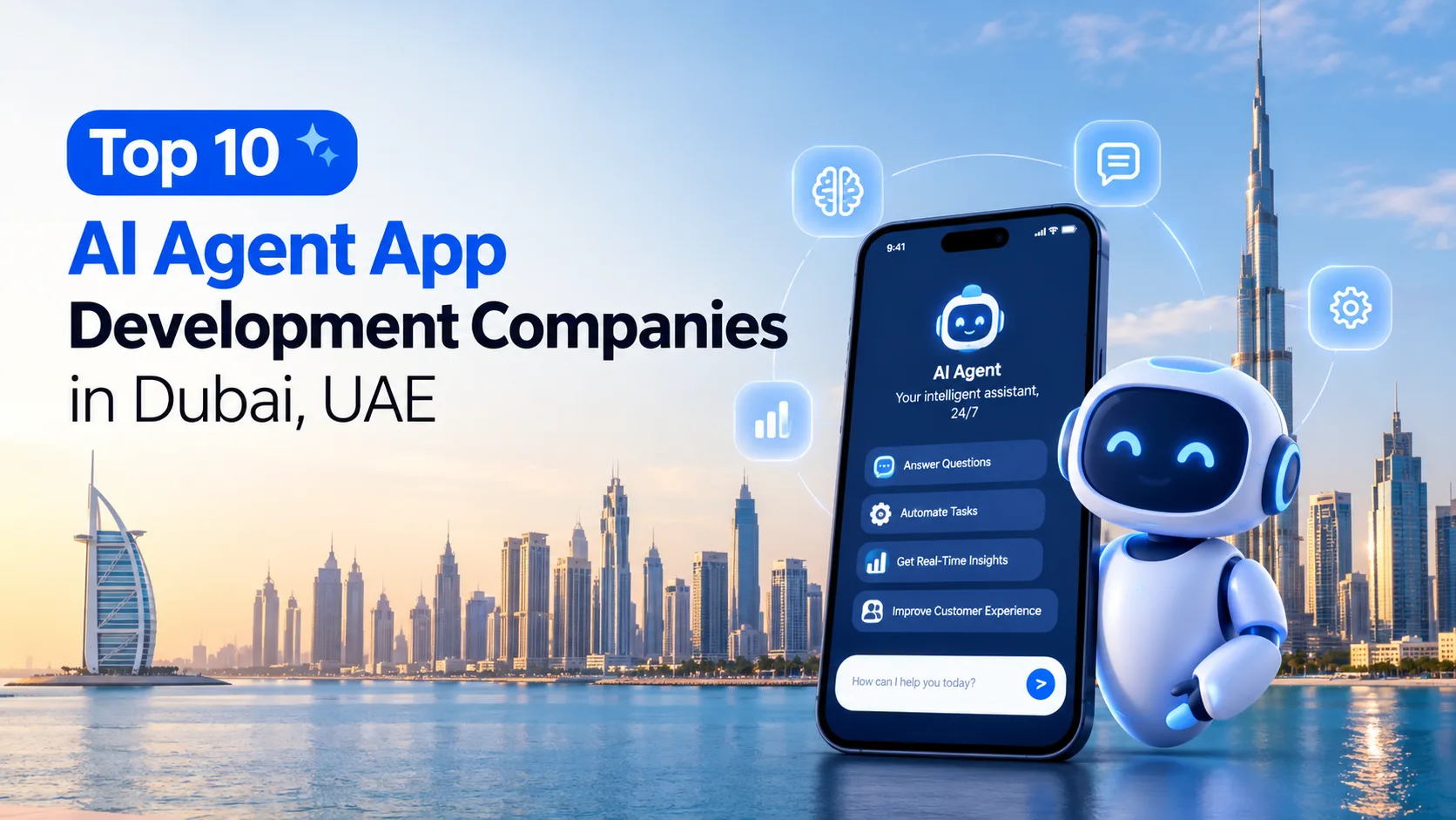 Top 10 AI Agent App Development Companies in Dubai, UAE (2026)