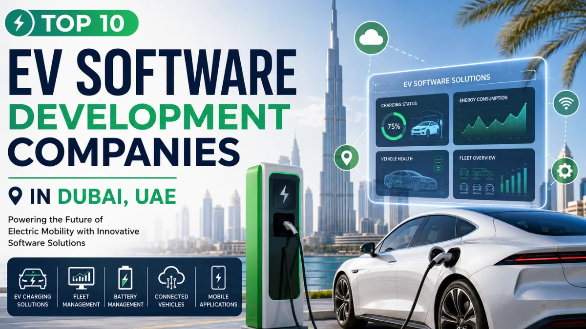 Top 10 EV Software Development Companies in Dubai, UAE for 2026–2027