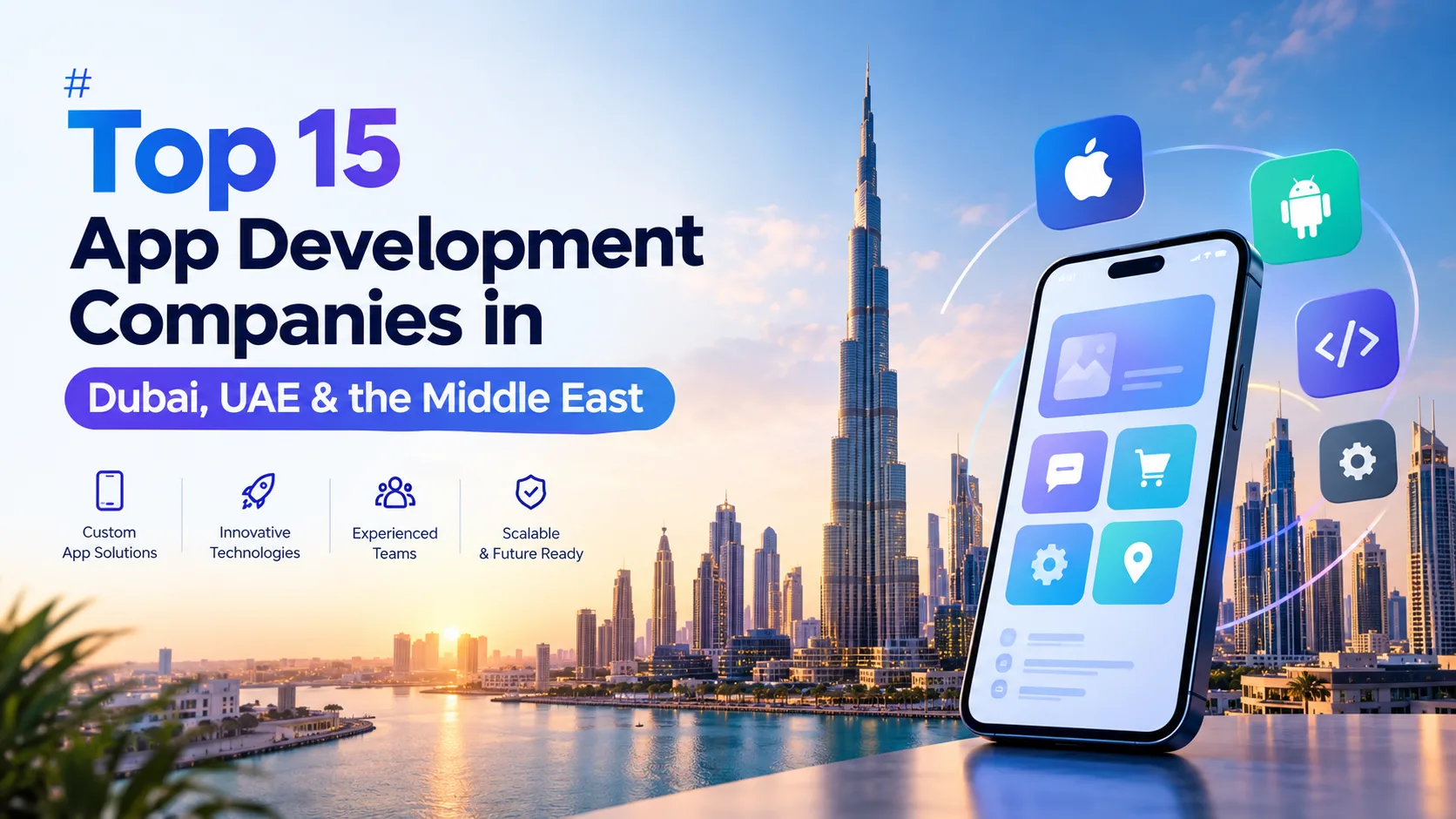 Top 15 App Development Companies in Dubai, UAE & the Middle East (2026)