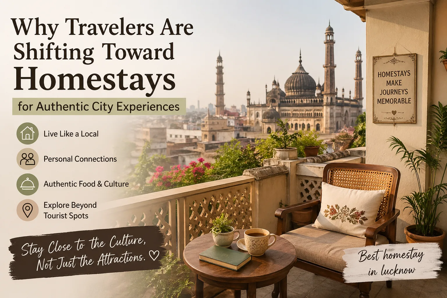 How the Way We Stay Shapes the Way We Travel