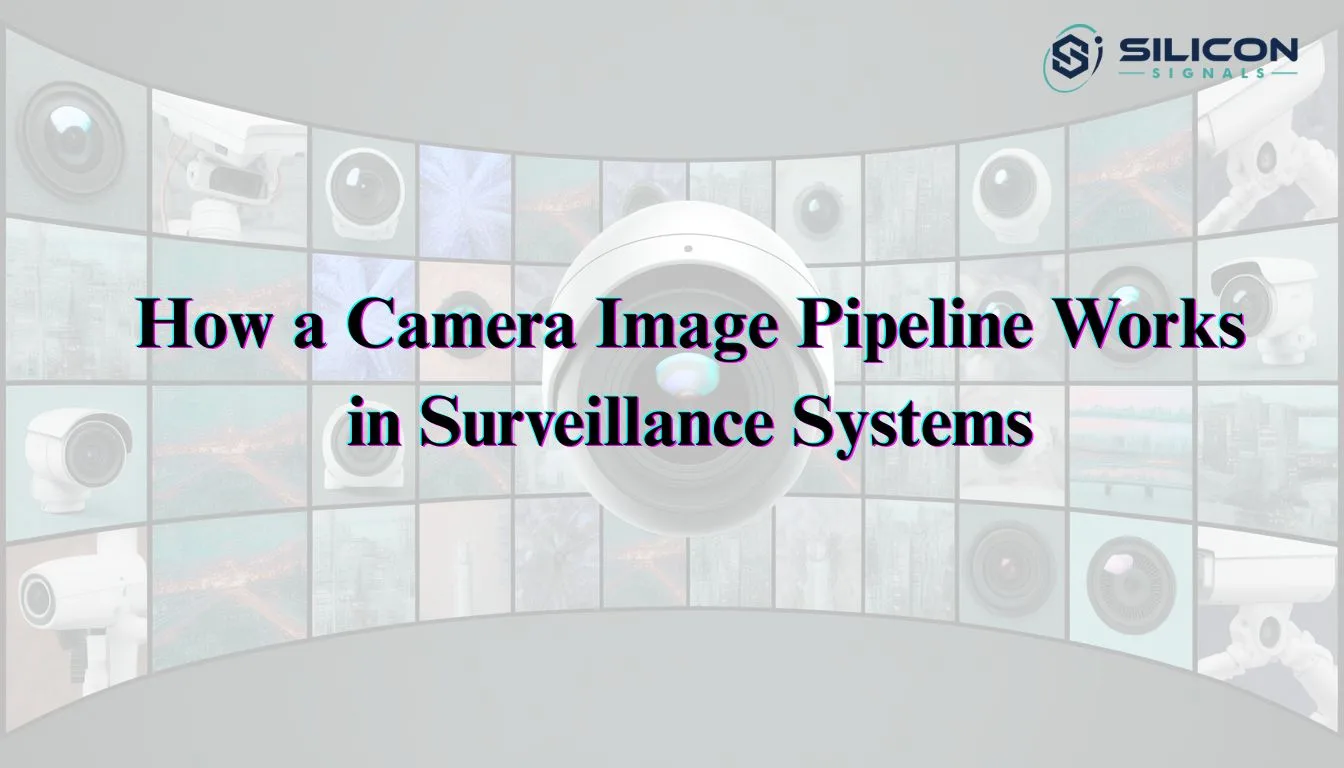 How a Camera Image Pipeline Works in Surveillance Systems