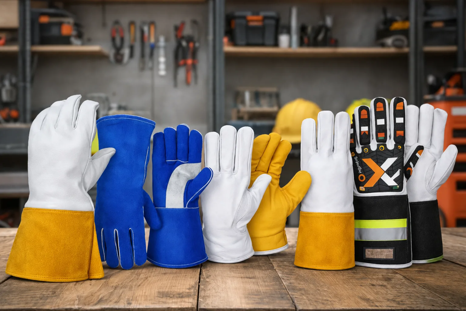 Leather Work Gloves for Tough Daily Tasks