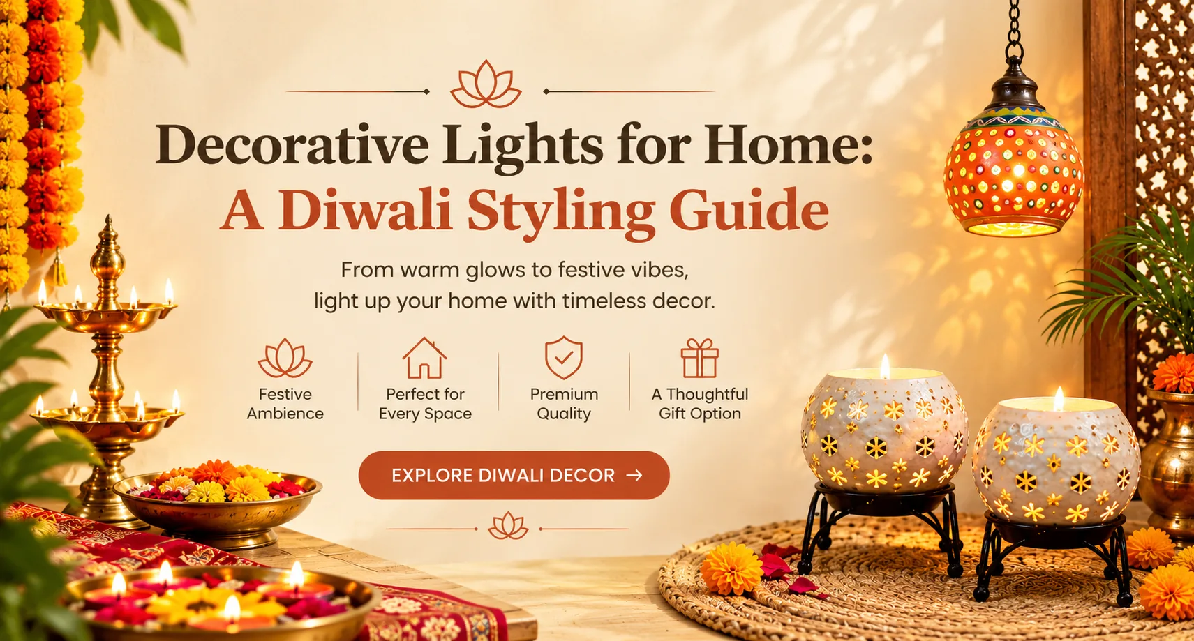 Decorative Lights for Home: A Diwali Styling Guide