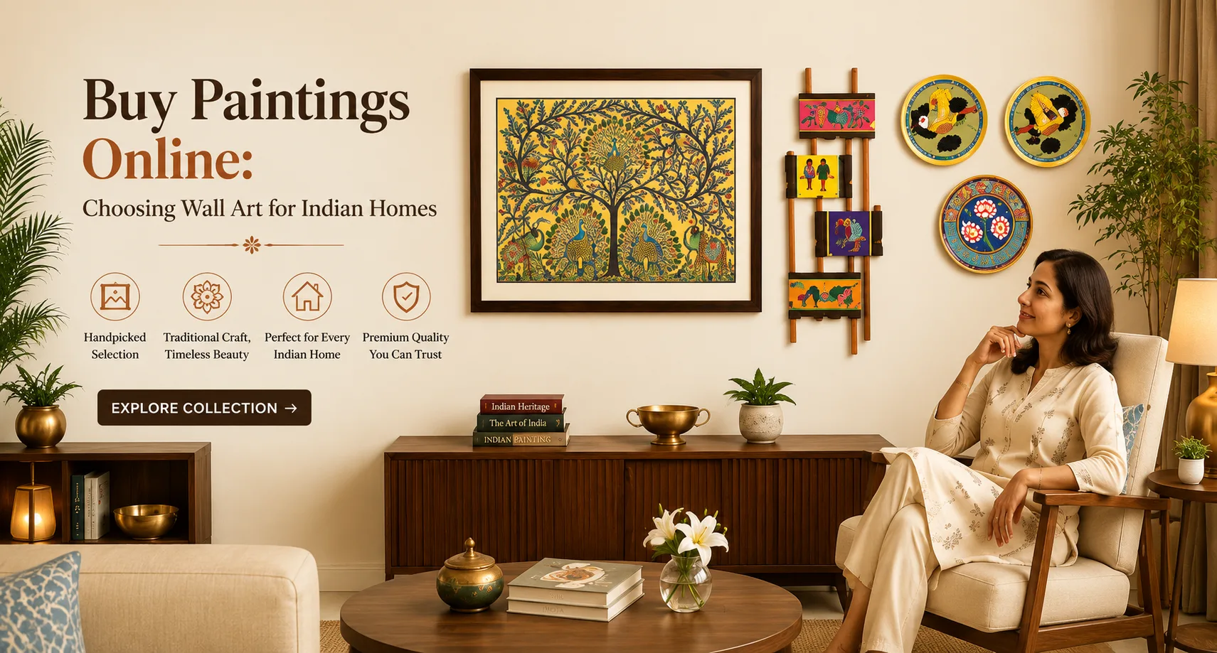 Buy Paintings Online: Choosing Wall Art for Indian Homes
