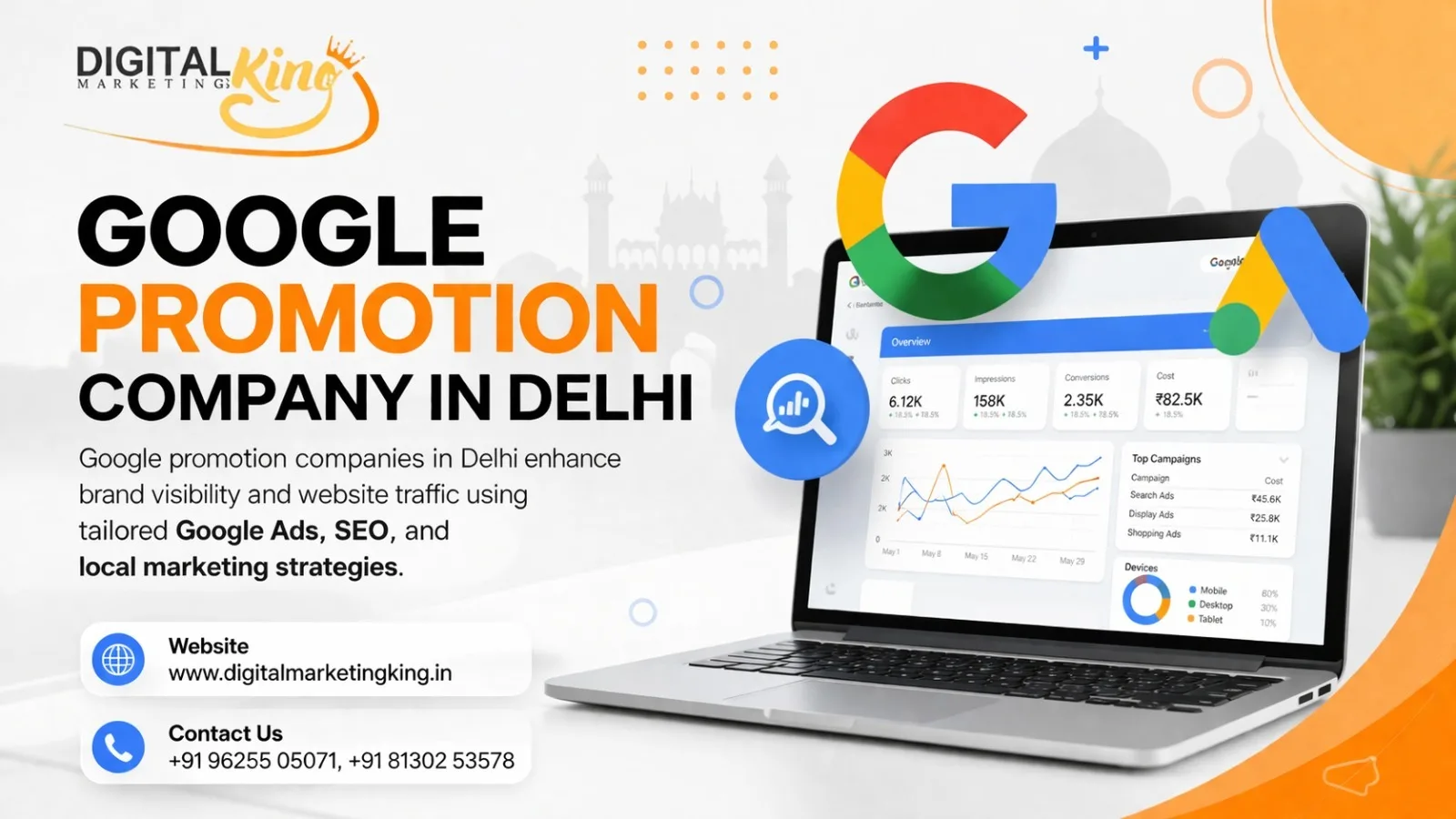 Top 10 Google Promotion Companies in Delhi for Business Growth (2026)
