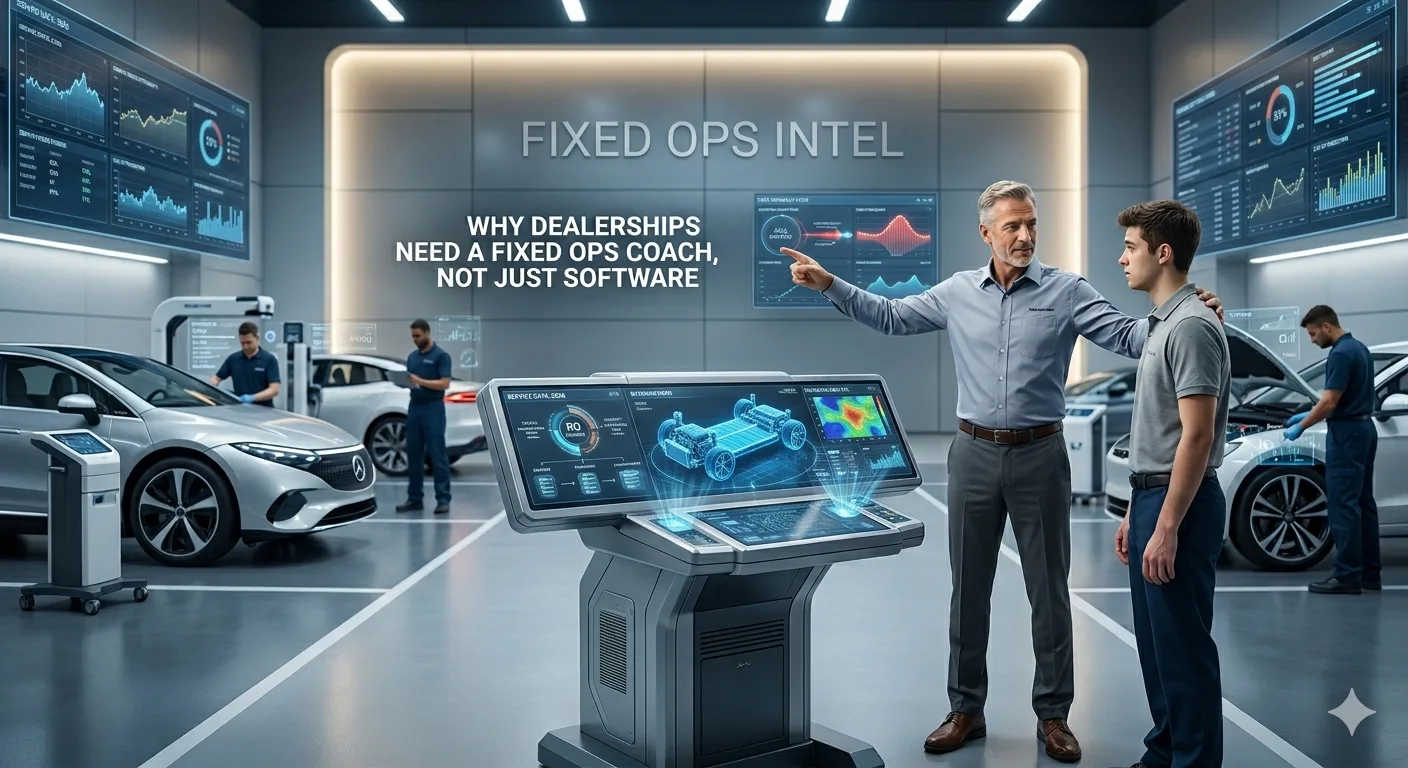 Why Dealerships Need a Fixed Ops Coach, Not Just Software?