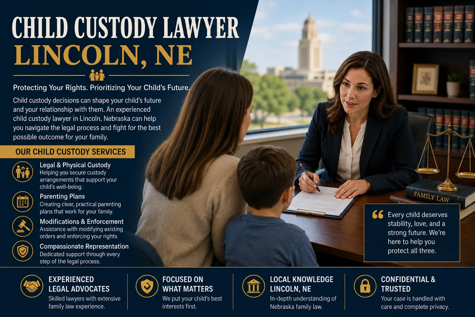 Child Support Attorney in Nebraska: Helping Families Navigate Financial Responsibilities