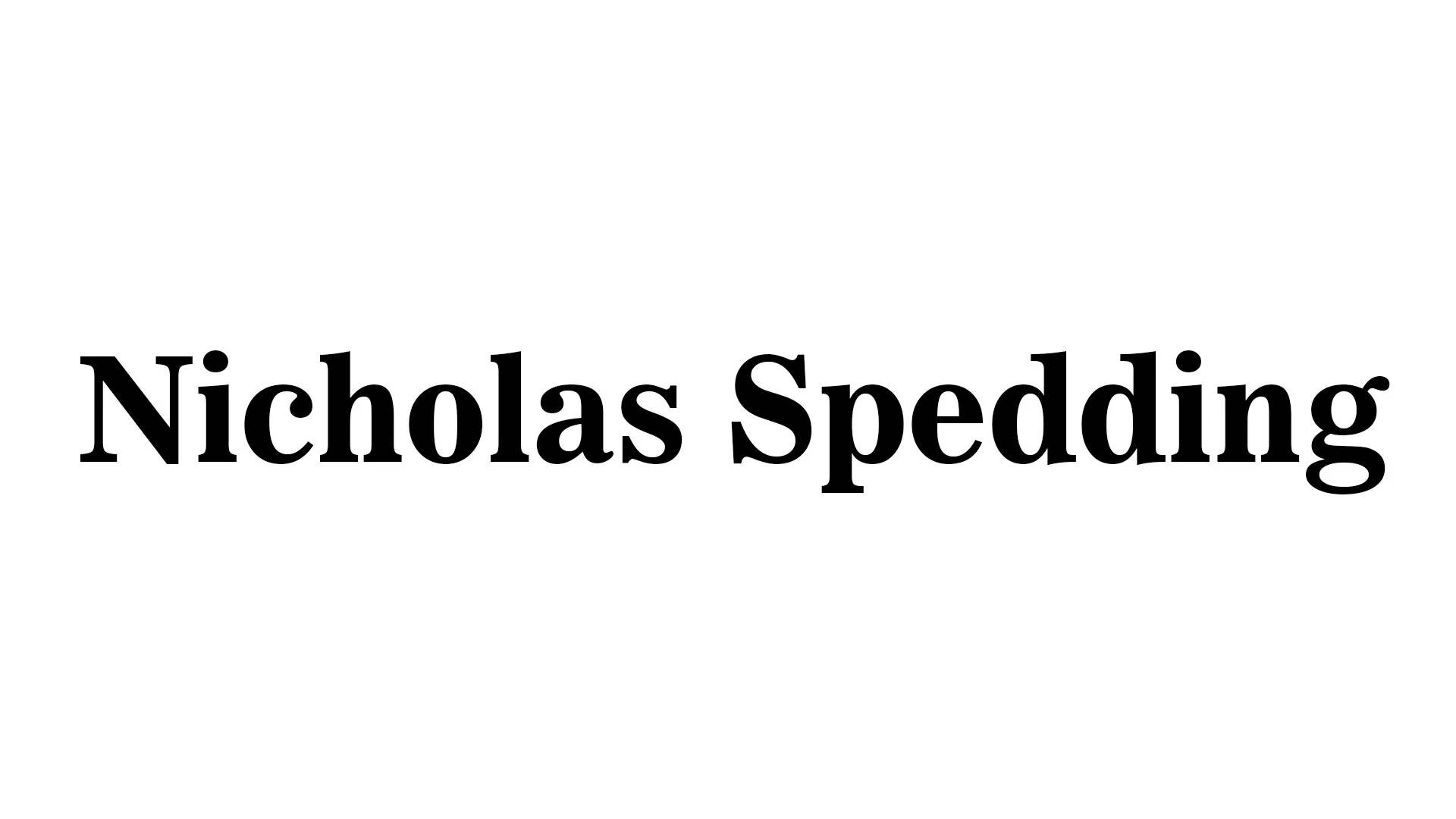 Nicholas Spedding: Focused on Leadership, Accountability, and Long Term Professional Growth
