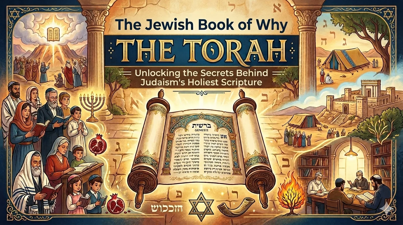 The Jewish Book of Why: The Torah — Unlocking the Secrets Behind Judaism's Holiest Scripture