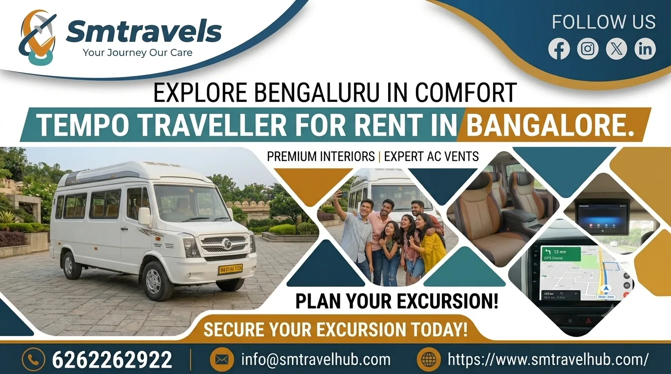 How to Choose a Tempo Traveller in Bangalore for Your Trip