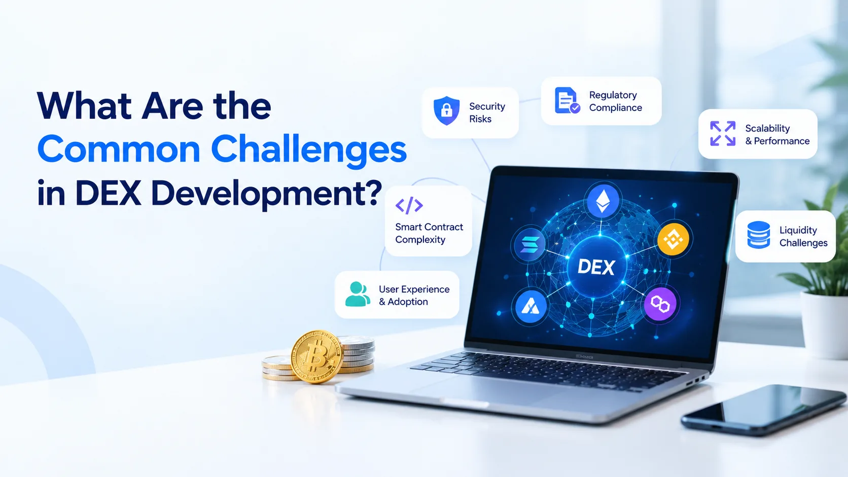 What Are the Common Challenges in DEX Development?
