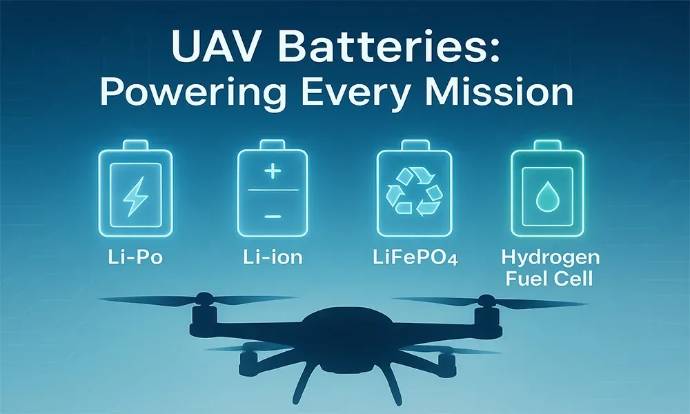 What Types of Batteries Are Used in UAVs? A Complete Guide to Drone Power Systems