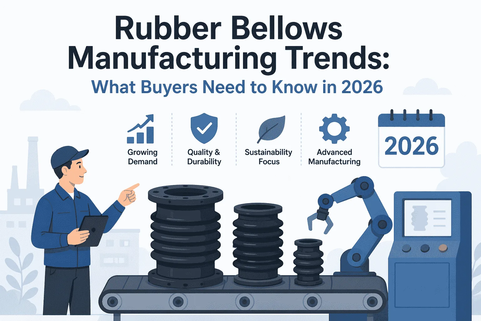 Rubber Bellows Manufacturing Trends: What Buyers Need to Know in 2026