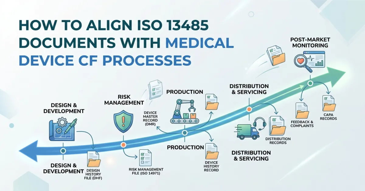 How to Align ISO 13485 Documents With Medical Device Lifecycle Processes