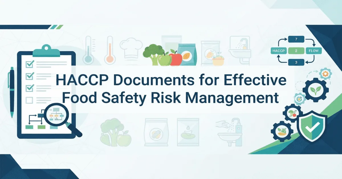 HACCP Documents for Effective Food Safety Risk Management