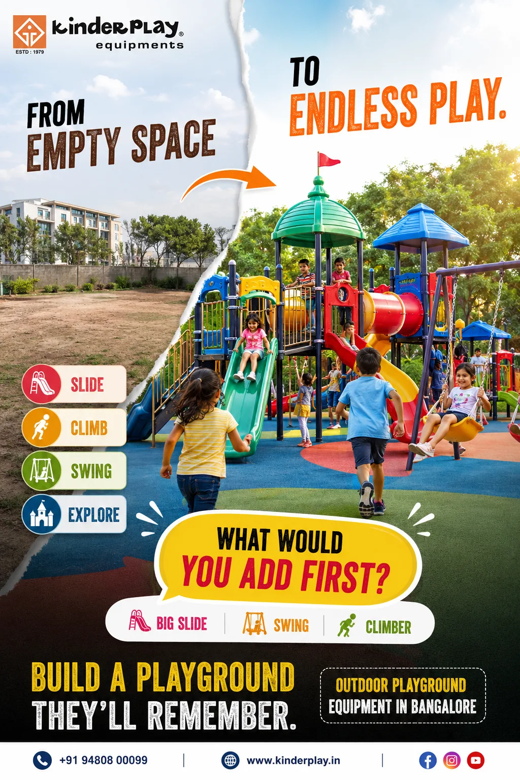 Why Outdoor Play Spaces Matter for Children in Bangalore