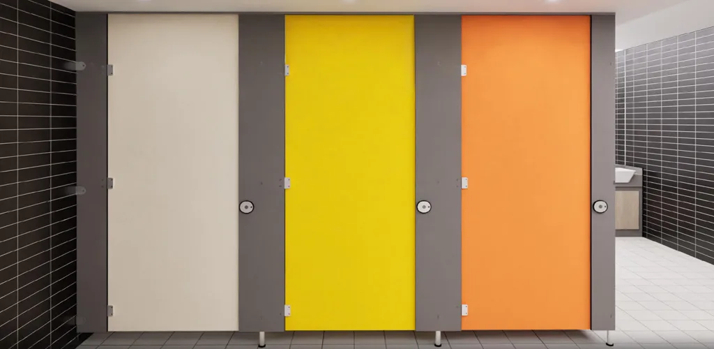 Versatile Toilet Cubicles for All Types of Commercial Settings