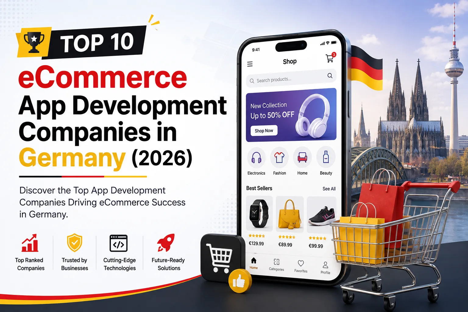Top 10 eCommerce App Development Companies in Germany (2026)