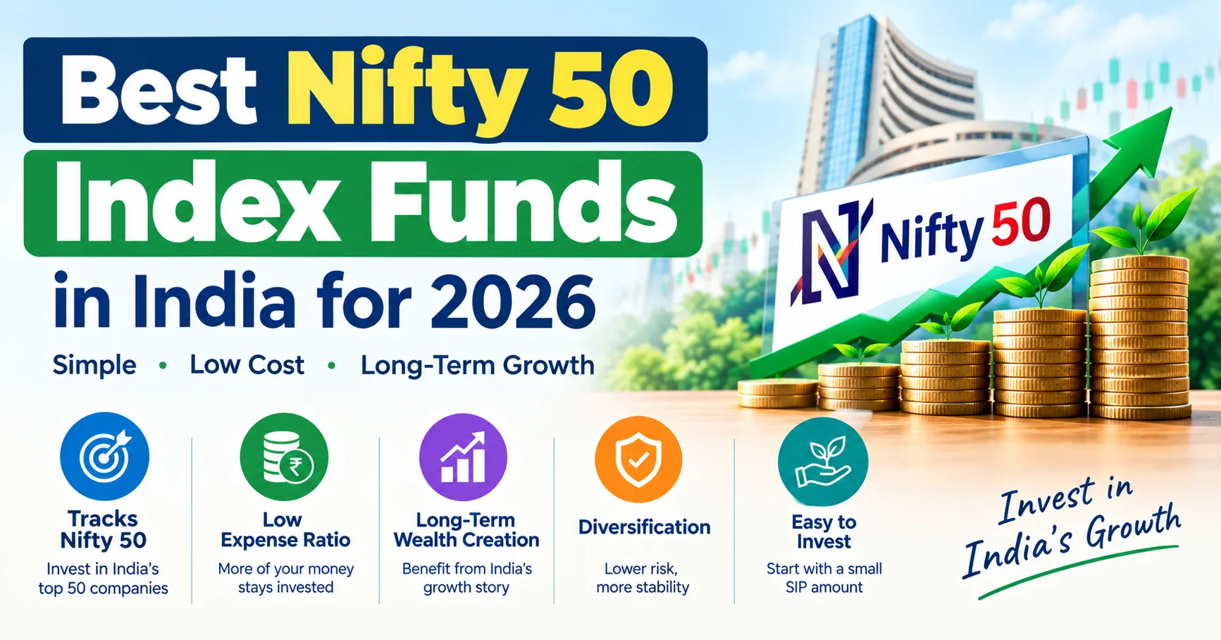 Best Nifty 50 Index Funds in India for 2026