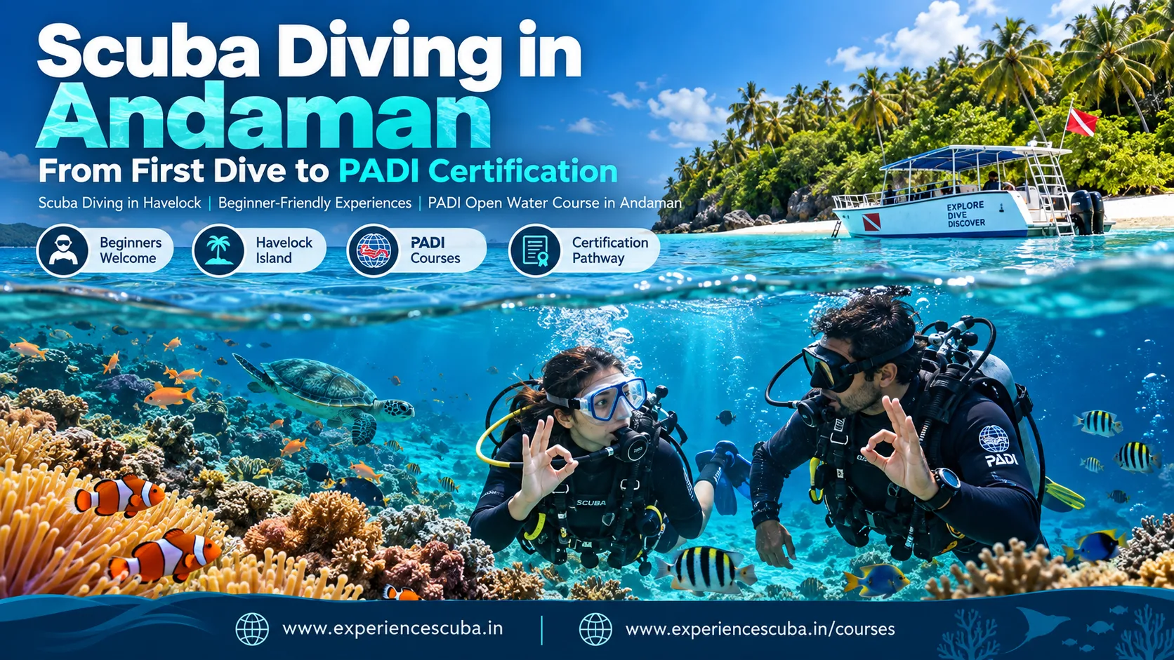 Your First Scuba Dive to PADI Certification: A Practical Guide to Diving in Andaman