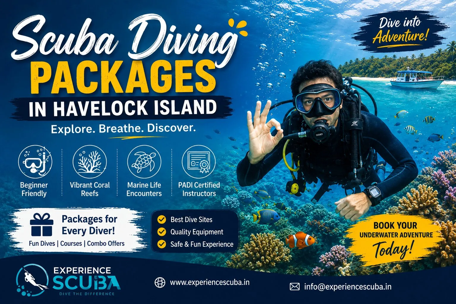 Beginner’s Guide to Scuba Diving in Havelock: What You Need to Know Before You Go