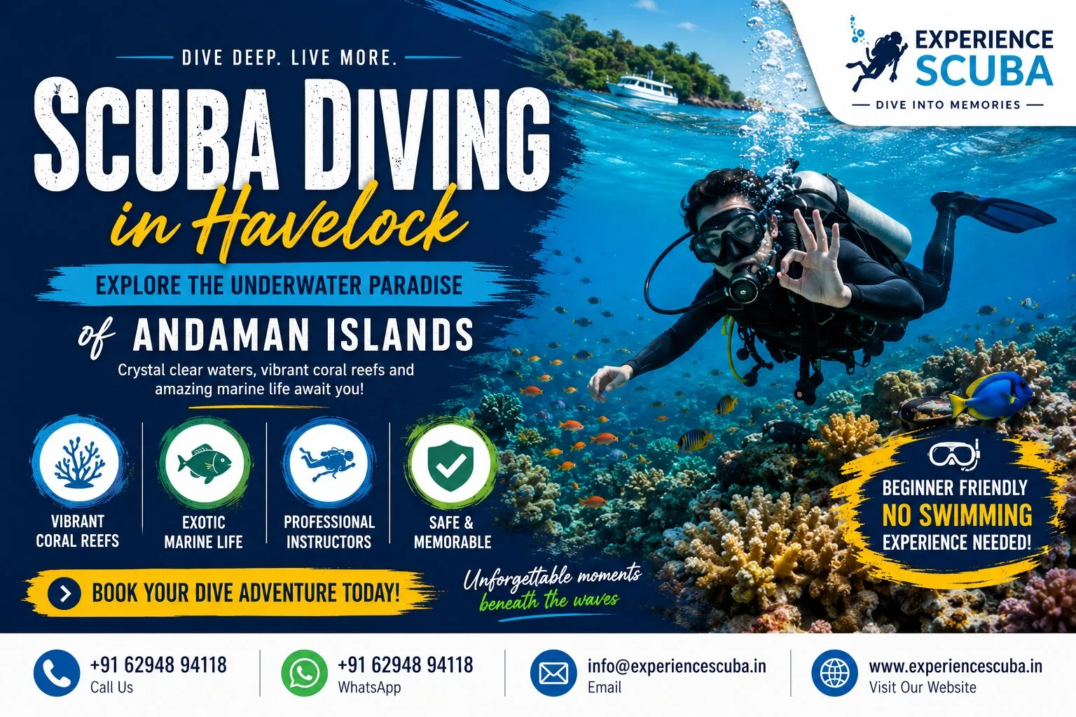 Scuba Diving in Andaman: How to Choose the Right Havelock Diving Experience