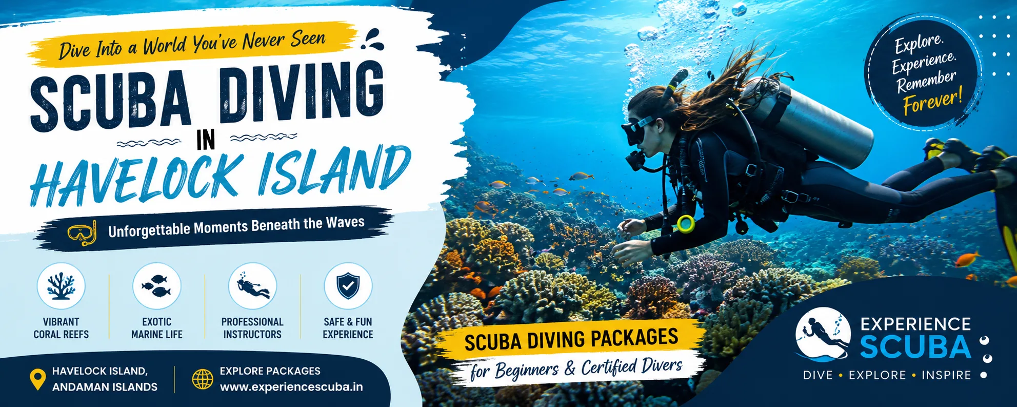 Scuba Diving in Andaman: Explore Havelock and Start Your PADI Diving Journey