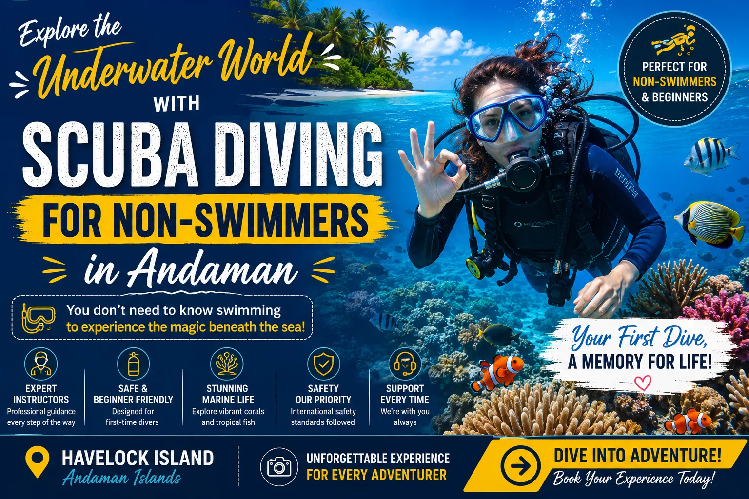 Can You Go Scuba Diving Without Knowing Swimming?