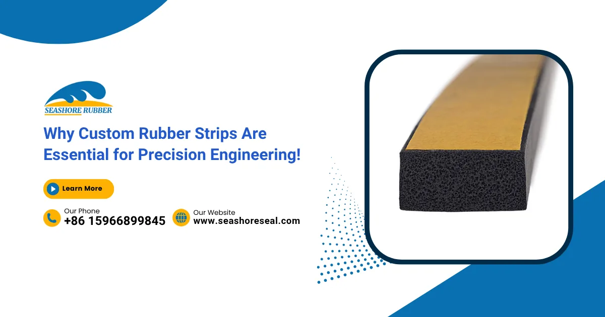 Why Custom Rubber Strips Are Essential for Precision Engineering!