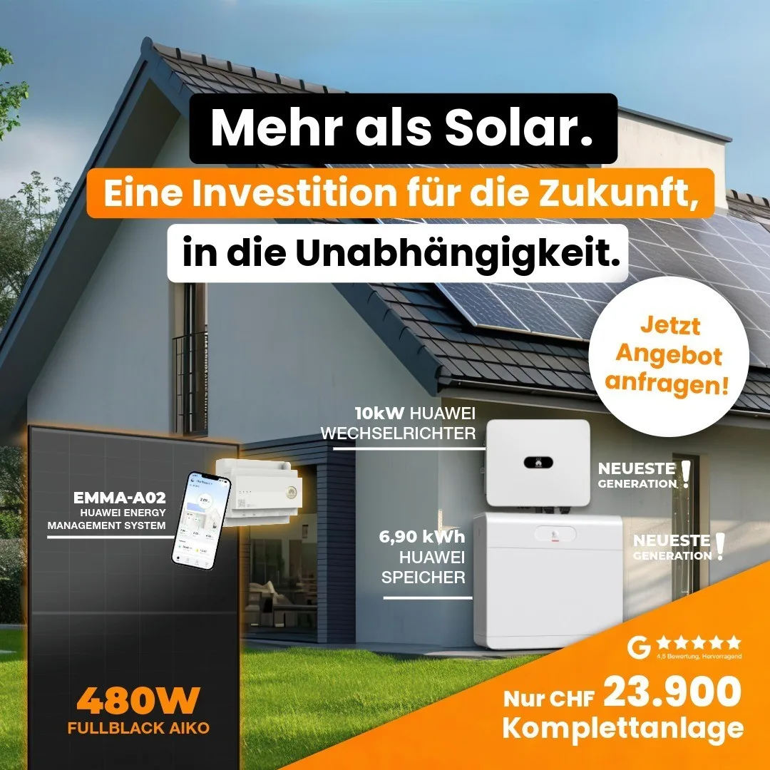 Solaranlagen in der Schweiz: Der komplette Leitfaden für nachhaltige Energie mit Solarteile