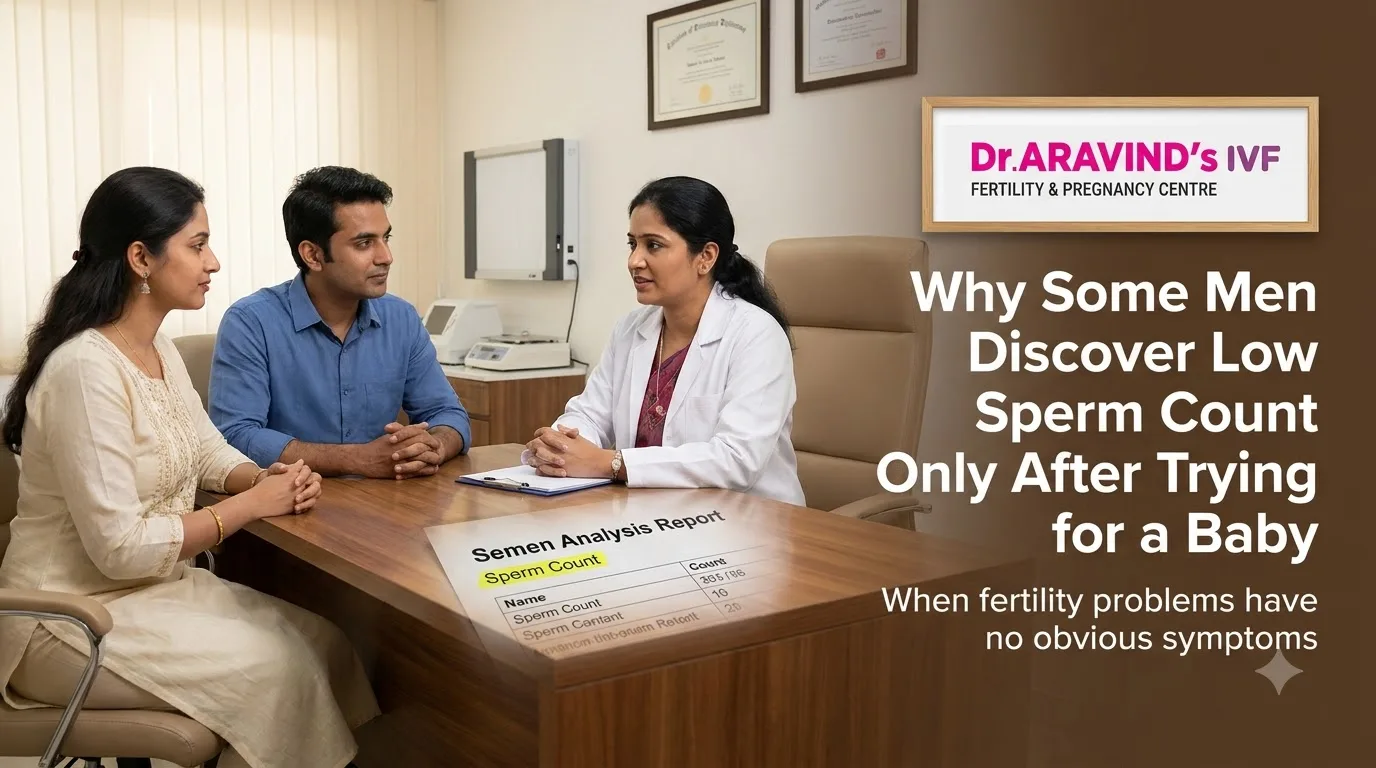 Why Some Men Discover Low Sperm Count Only After Trying for a Baby