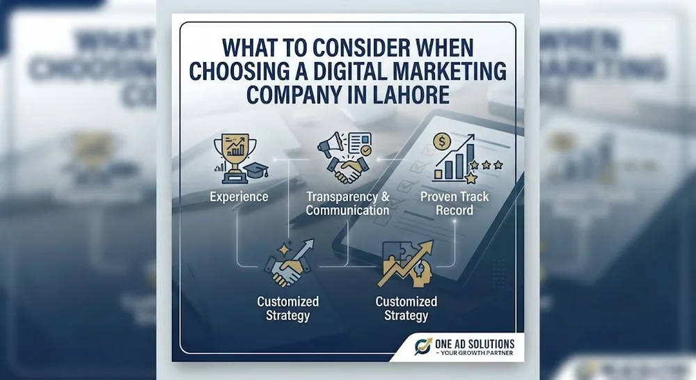 What to Consider When Choosing a Digital Marketing Company in Lahore