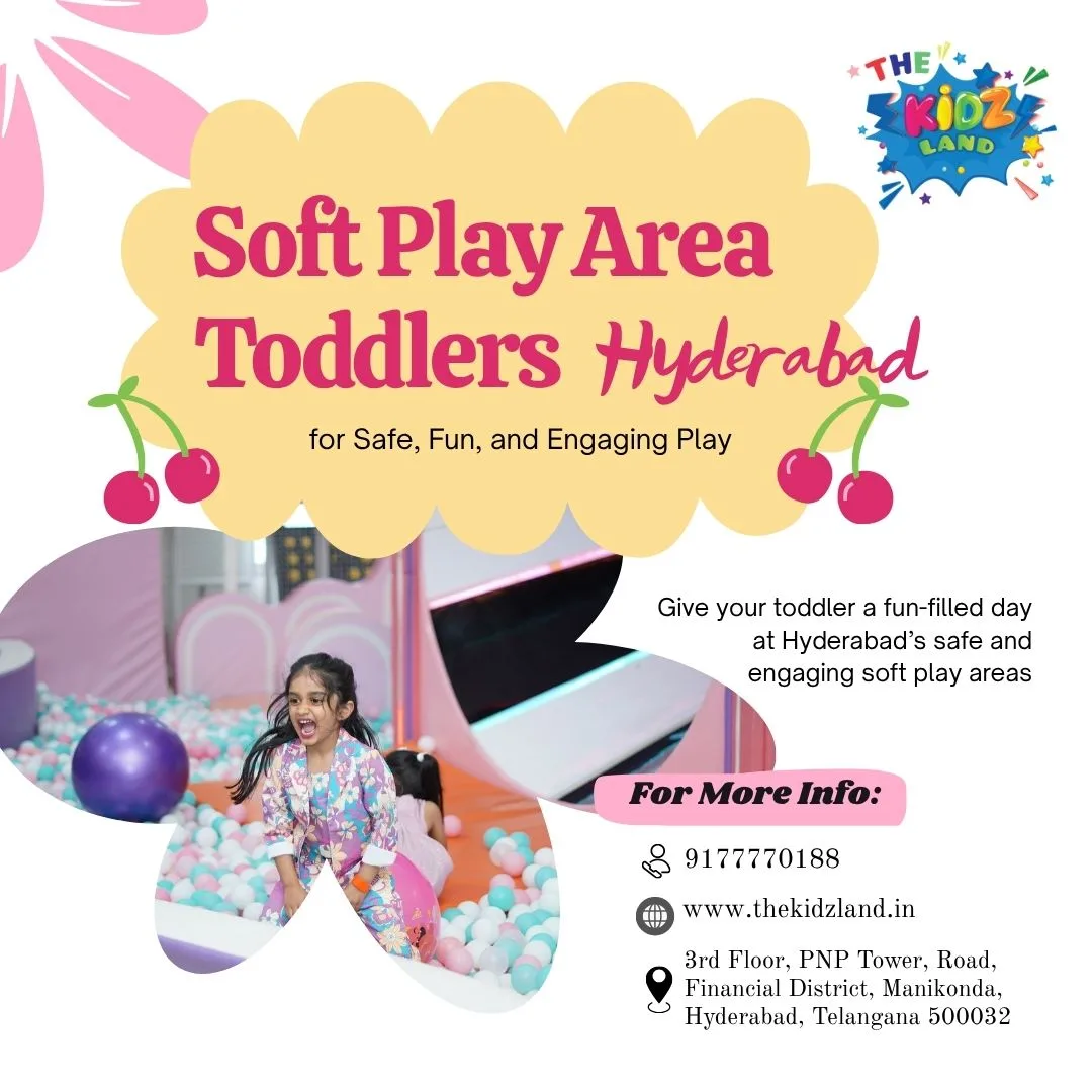 Innovative Soft Play Area for Toddlers Brings Fun and Learning Together