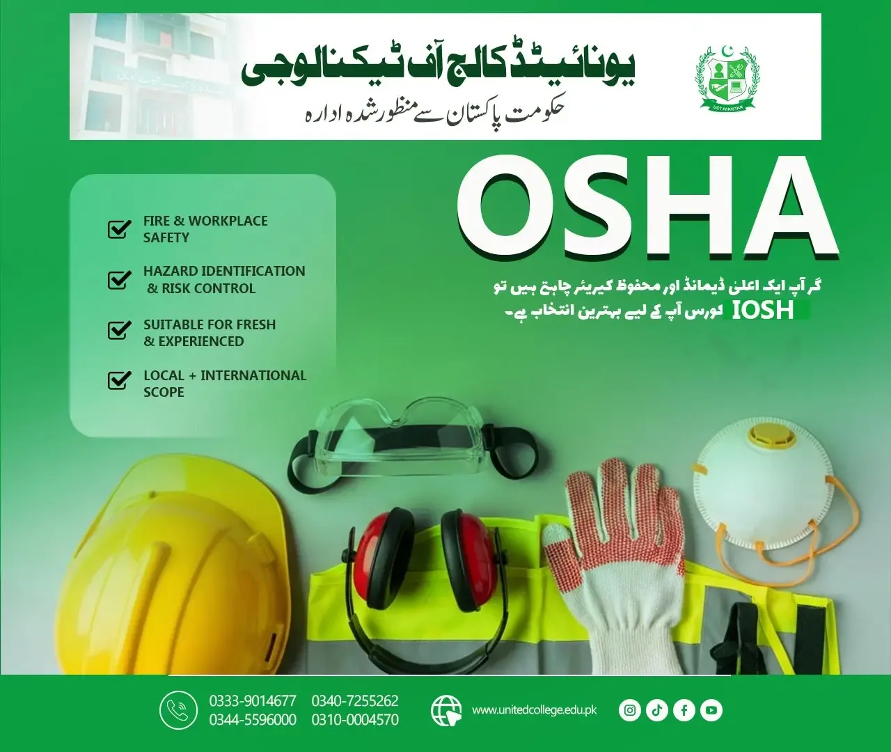 Boost Your Abroad Career with OSHA Course in Rawalpindi Islamabad
