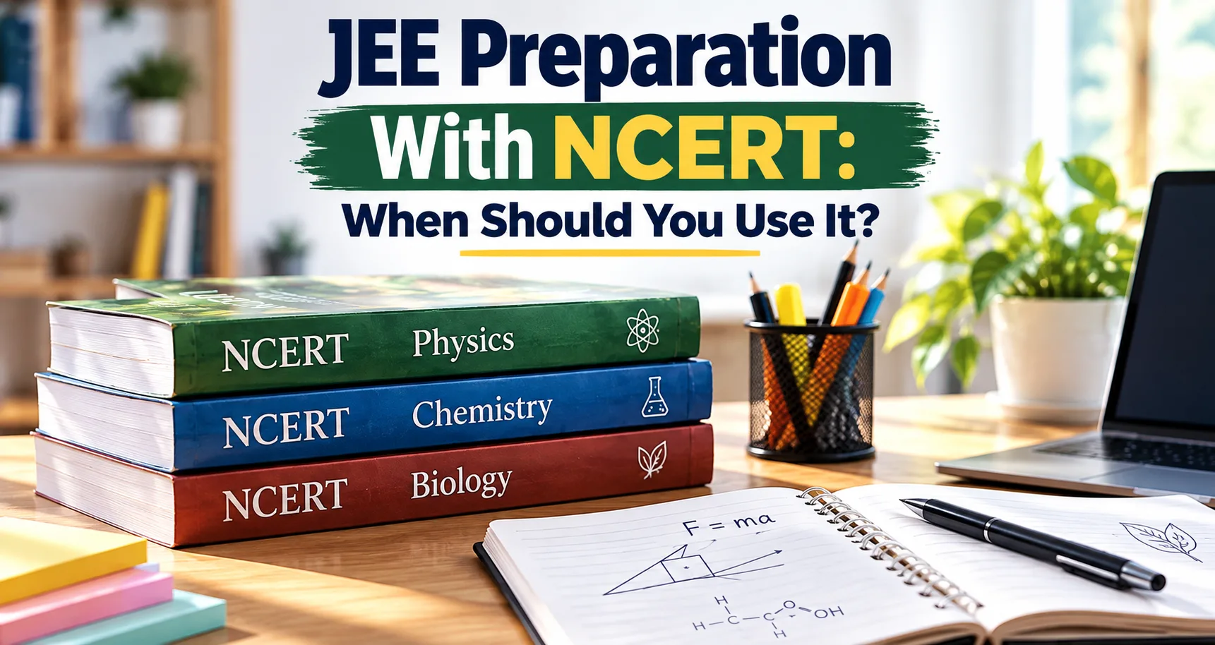 JEE Preparation With NCERT: When Should You Use It?