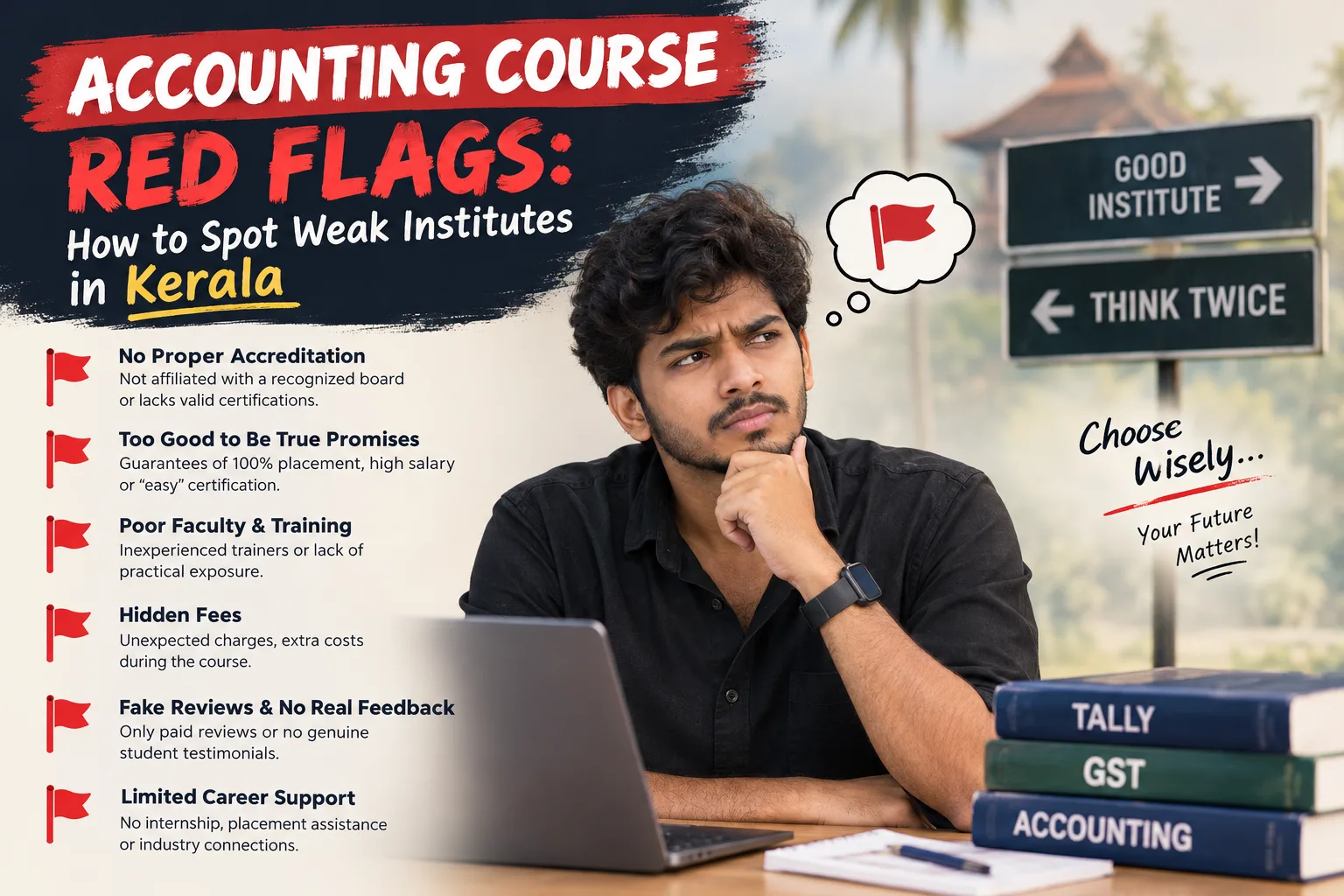 Accounting Course Red Flags: How to Spot Weak Institutes in Kerala