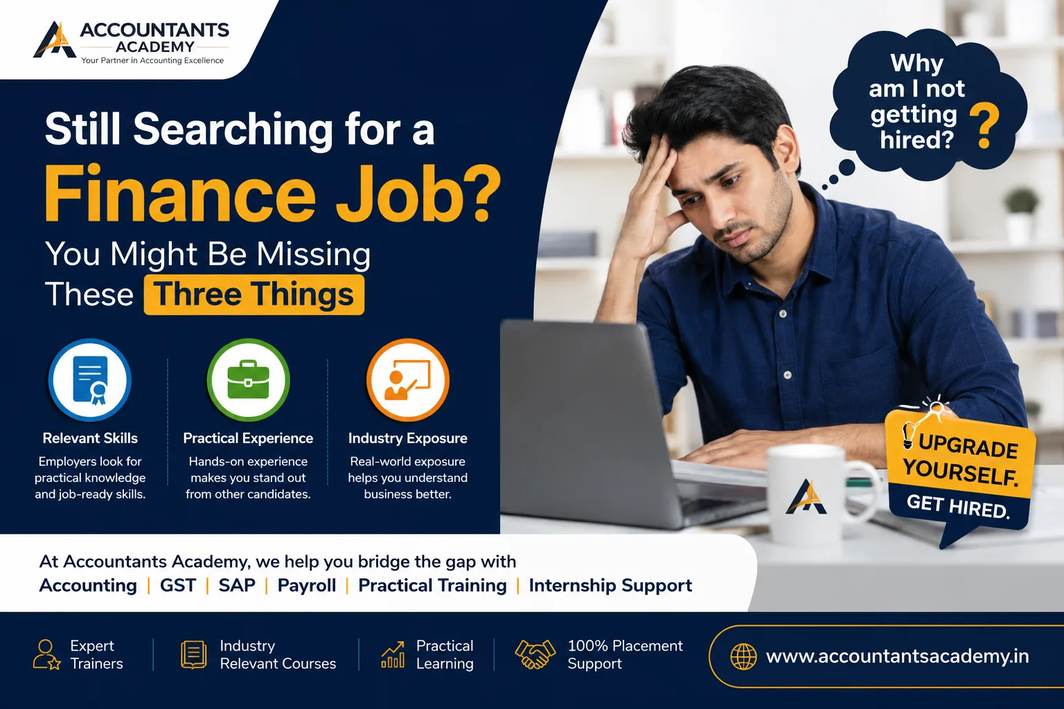 Still Searching for a Finance Job? You Might Be Missing These Three Things