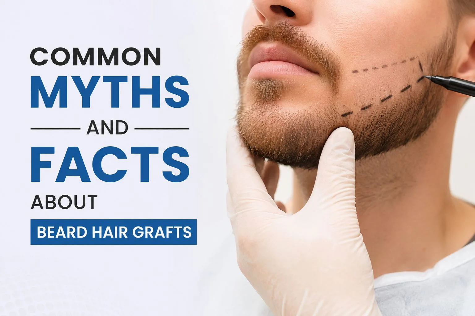 Common Myths and Facts About Beard Hair Grafts