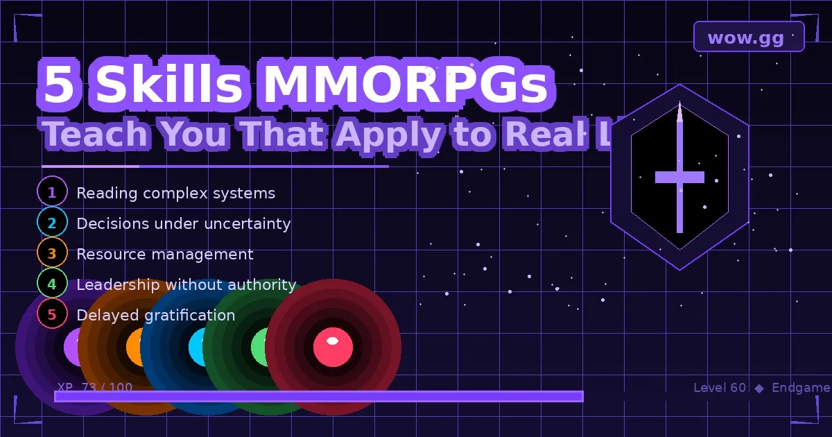 5 Skills MMORPGs Teach You That Apply to Real Life